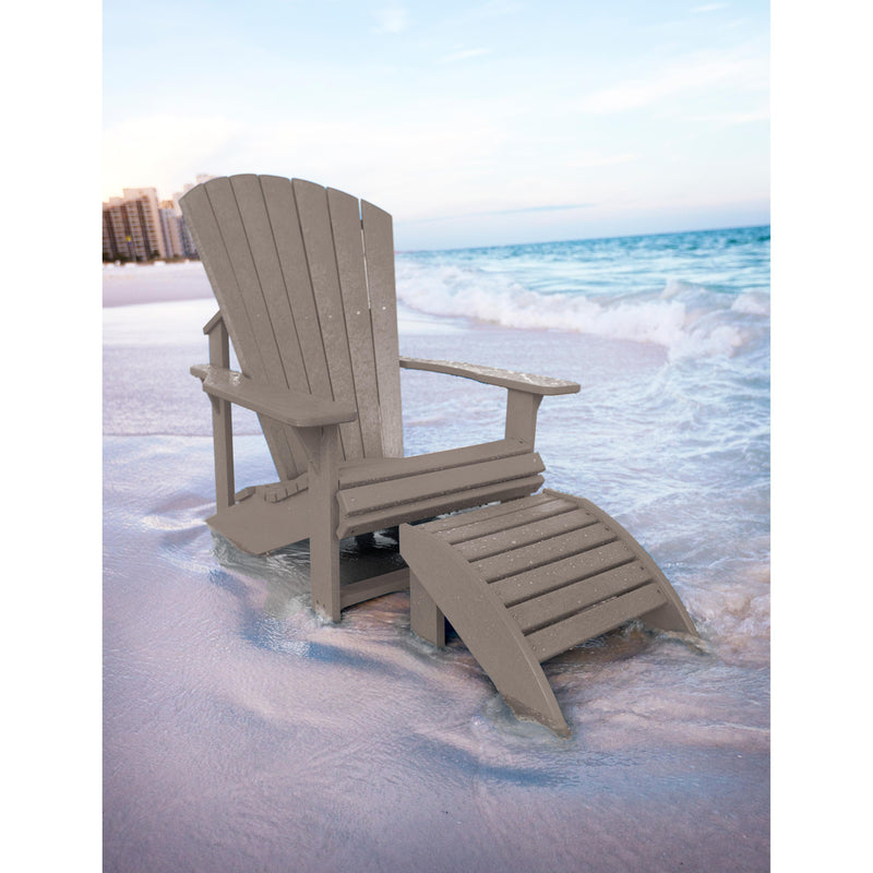 Germain Larivière Outdoor Seating Adirondack Chairs C01-07 Taupe IMAGE 2