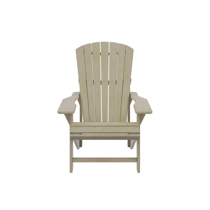 Germain Larivière Outdoor Seating Adirondack Chairs C01-07 Taupe IMAGE 3