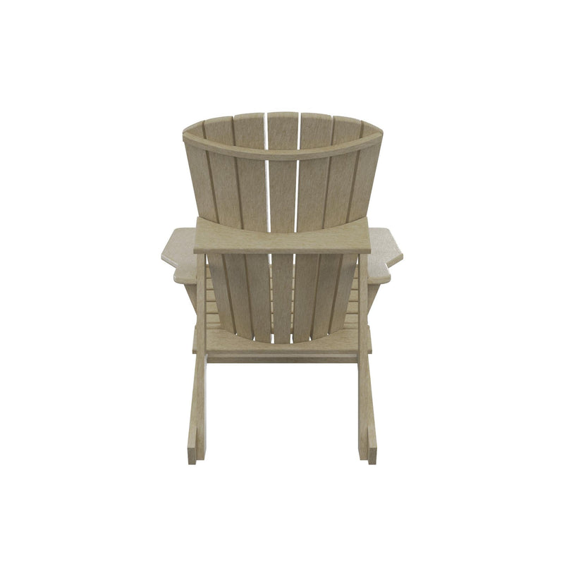 Germain Larivière Outdoor Seating Adirondack Chairs C01-07 Taupe IMAGE 4