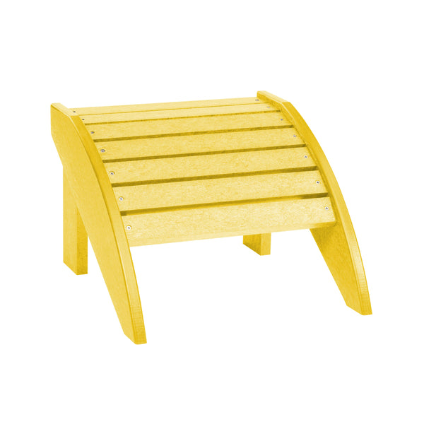 Germain Larivière Outdoor Seating Ottomans F01-04 Yellow IMAGE 1