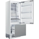  Elica 30-inch, 16 cu. ft. Built-in Bottom Freezer Refrigerator with Interior Ice Maker - Right Hinge ER30SRB161PR-R IMAGE 1