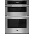  JennAir 30-inch Combination Wall Oven with Microwave Oven and V2™ Vertical Dual-Fan True Convection With Advanced Temperature Precision JOECC730RL IMAGE 1
