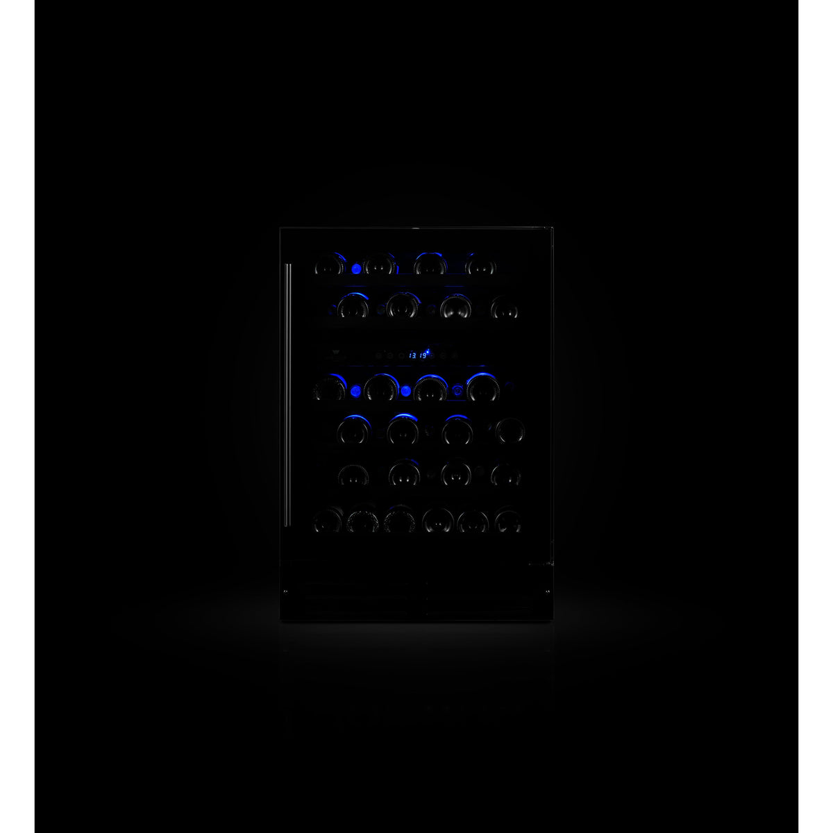 Wine Cell'R 46-Bottle Collection Black Pearl Series Wine Cellar WC46FG