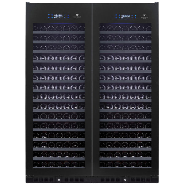  Wine Cell'R 388-Bottle Black Pearl Series Wine Cellar WC194FGB7-2 IMAGE 1
