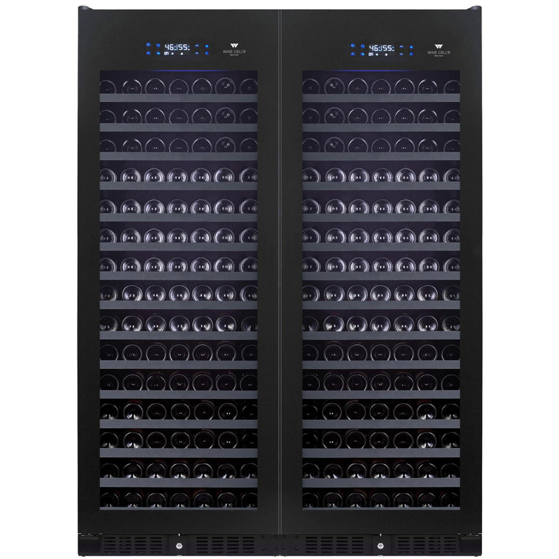  Wine Cell'R 388-Bottle Black Pearl Series Wine Cellar WC194FGB7-2 IMAGE 1