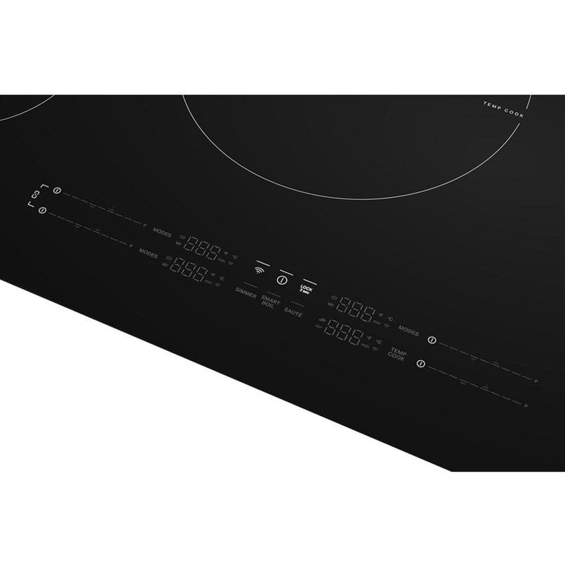  Whirlpool 30-inch Intelligent Induction Cooktop with Temp Cook™ Technology WCIT7030SB IMAGE 13