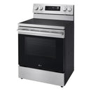  LG 30-inch Smart Electric Range with Air Fry LREN6323YE IMAGE 2