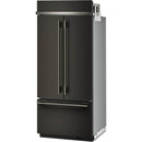  Couleur_Noir -- KitchenAid 36 inch, 20.8 cu. ft. Built in French 3 Door Refrigerator IMAGE 6