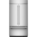  KitchenAid 42-inch, 24.2 cu. ft. Built-in French 3-Door Refrigerator KBFN542SPS IMAGE 1