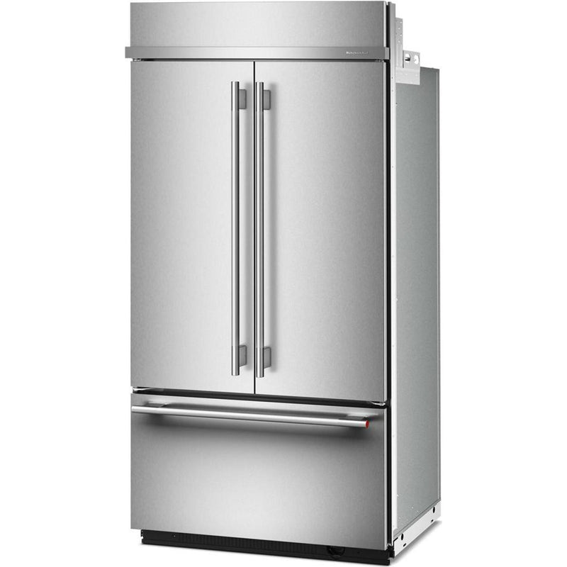  KitchenAid 42-inch, 24.2 cu. ft. Built-in French 3-Door Refrigerator KBFN542SPS IMAGE 8