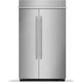  Couleur_Acier inoxydable  -- KitchenAid 48 inch, 30 cu. ft. Built in Side by Side Refrigerator with Platinum Interior IMAGE 1