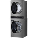  LG Stacked Washer/Dryer Electric Laundry Center with TurboWash™ 360 Technology WKEX200HVA IMAGE 9