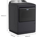  Maytag 7.4 cu. ft. Electric Dryer with Pet Pro Option YMED7205RF IMAGE 6