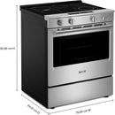  Maytag 30-inch Slide-in Electric Range with Grill Mode YMSES7030SZ IMAGE 8