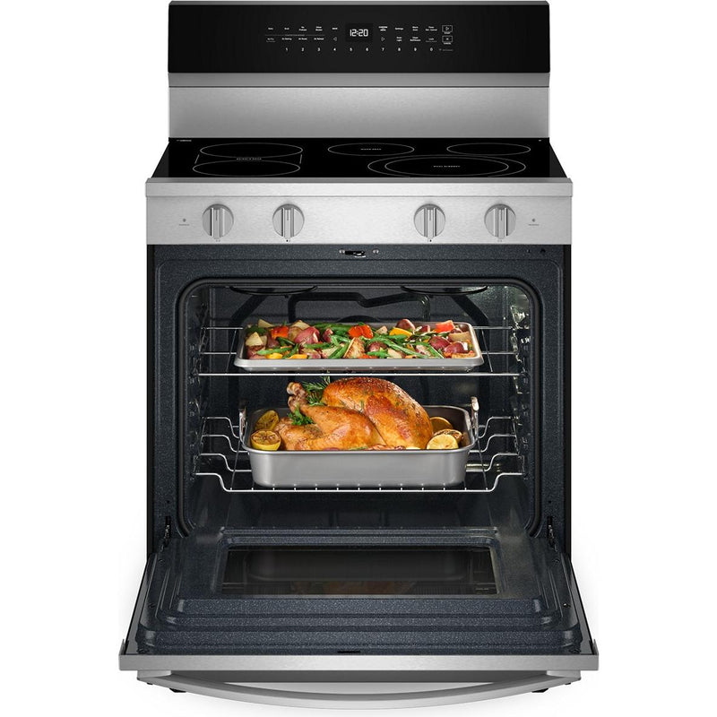  Whirlpool 30-inch Freestanding Electric Range with Air Cooking Technology YWFES7030SZ IMAGE 2