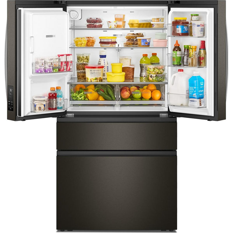  Whirlpool 36-inch French 4-Door Refrigerator with Water and Ice Dispensing System WRMF3636SV IMAGE 2