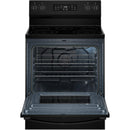  Whirlpool 30-inch Electric Range with Air Cooking Technology and Steam Clean YWFES4530SB IMAGE 2