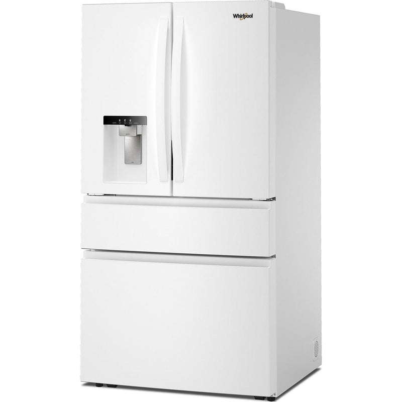 Whirlpool 36-inch French 4-Door Refrigerator with Water and Ice Dispensing System WRMF3636SW IMAGE 4