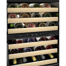  KitchenAid 24-inch Undercounter Wine Cellar with Full-Extension Wood-Front Racks KUWR524SBE IMAGE 5