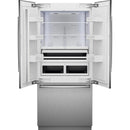  Bosch 36-inch, 20.1 cu.ft. Built-in Bottom Freezer with Wi-Fi Connect B36BT130NS IMAGE 2