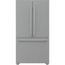  Blomberg 36-inch, 19.8 cu. ft. Counter-Depth French 3-Door Refrigerator with Interior Water Dispenser BRFD2230XSS2 IMAGE 1