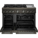  KitchenAid 48-inch Freestanding Gas Range with 6 Burners and Griddle KFGD948SBE IMAGE 2