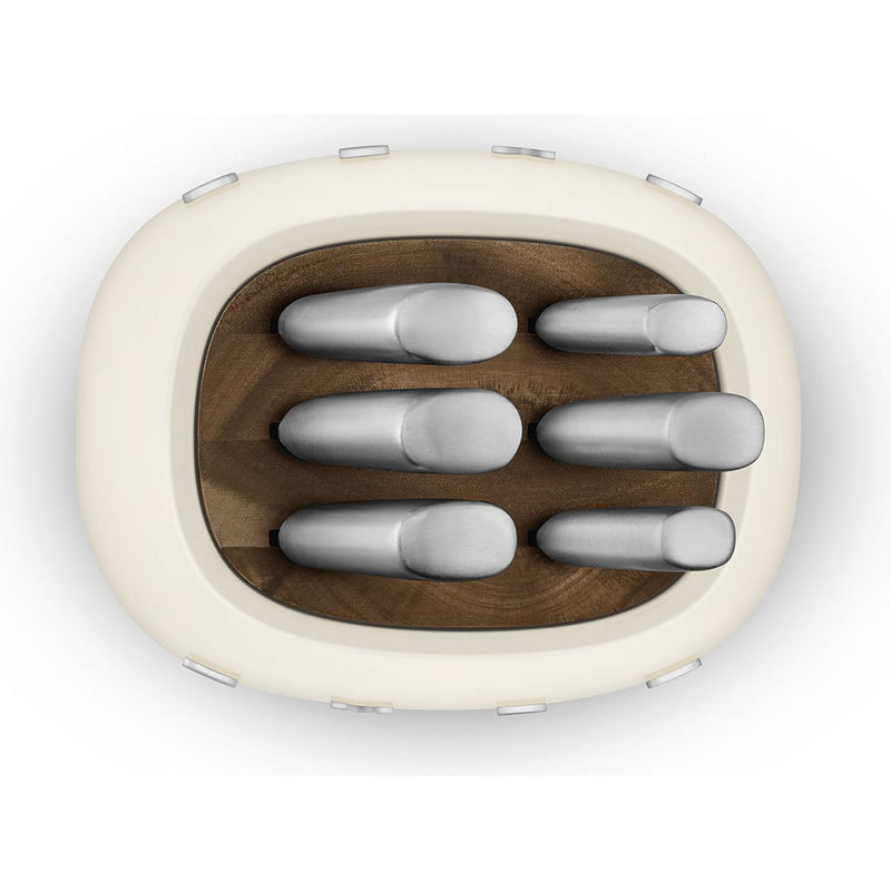  Smeg 7-Piece Knife Set KBSF02CR IMAGE 6