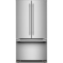  KitchenAid 36-inch, 21.9 cu. ft. Counter-Depth French 3-Door Refrigerator with Ice Maker KRFC136TPS IMAGE 1