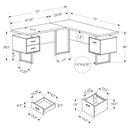  Germain Larivière Office Desks L-Shaped Desks I 7306 IMAGE 4