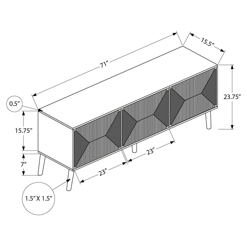  Germain Larivière TV Stands Media Consoles and Credenzas I 2793 IMAGE 5