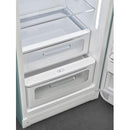  Smeg 24-inch, 9.53 cu. ft. Top Freezer Refrigerator with Multiflow System FAB28URDEG3 IMAGE 9