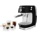  Couleur_Noir  -- Smeg Manual Espresso Coffee Machine with Cold Brew IMAGE 10