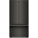  KitchenAid 36-inch, 24.8 cu. ft. Counter-Depth French 3-Door Refrigerator with Internal Water Dispenser KRFC336SBE IMAGE 1
