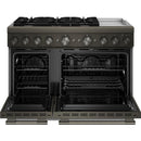  KitchenAid 48-inch Freestanding Commercial-Style Dual-Fuel Range with Griddle KFDD948SBE IMAGE 2