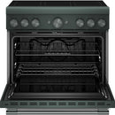  KitchenAid 36-inch Freestanding Induction Range with 6 Elements KFIS936SJP IMAGE 4