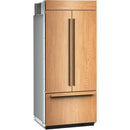  KitchenAid 36-inch Built-in French 3-Door Refrigerator with Interior Ice Maker KBFN536TPA IMAGE 1