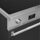  Smeg 24-inch Freestanding Induction Range SPR24UIMANX IMAGE 6