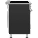  Smeg 24-inch Freestanding Induction Range SPR24UIMANX IMAGE 8