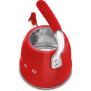  Smeg 2.3L Whistling Kettle WKF01RD IMAGE 7