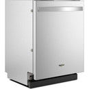  Whirlpool 47 dBA Flush to Cabinet Dishwasher with 3rd Rack WDTF5024SZ IMAGE 8