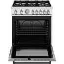  Bertazzoni 30-inch Freestanding Gas Range MAS305GASBG IMAGE 2