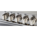  Bertazzoni 48-Inch Freestanding Induction Range with 6 Elements MAS486INMXV IMAGE 3