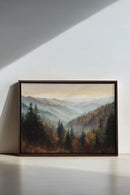 MOUNTAIN MORNING II, Œuvre sur toile étirée