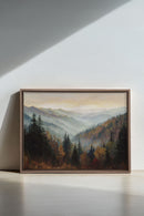 MOUNTAIN MORNING II, Œuvre sur toile étirée