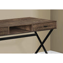  Germain Larivière Computer Desk - Brown Reclaimed Wood/Black I7447 IMAGE 3