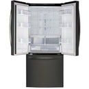  Germain Larivière 30-inch, 21.8 cu.ft. Freestanding French 3-Door Refrigerator with SmartDiagnosis™ Technology LG LRFNS2200D Open Box - Final Sale IMAGE 2