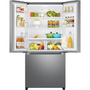  Germain Larivière 18 cu. ft. Counter-Depth French 3-Door Refrigerator SAMSUNG RF18A5101SR- Open box- Final sale IMAGE 3