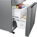  Germain Larivière 18 cu. ft. Counter-Depth French 3-Door Refrigerator SAMSUNG RF18A5101SR- Open box- Final sale IMAGE 5
