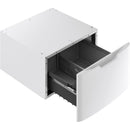  Germain Larivière 28" Laundry Pedestal with Storage Drawer GE GFP1528SNWW - Open box - Final sale IMAGE 2