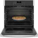  Germain Larivière 30-inch, 5 cu. ft. Built-in Single Wall Oven GE JTS3000SNSS - Open Box - Final sale IMAGE 4